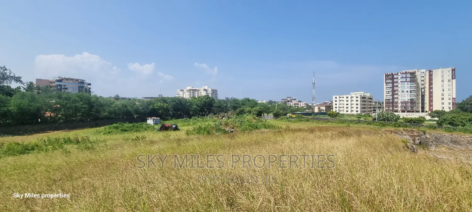 Nyali, 5 Acre Sandy Beach Plot on Sale