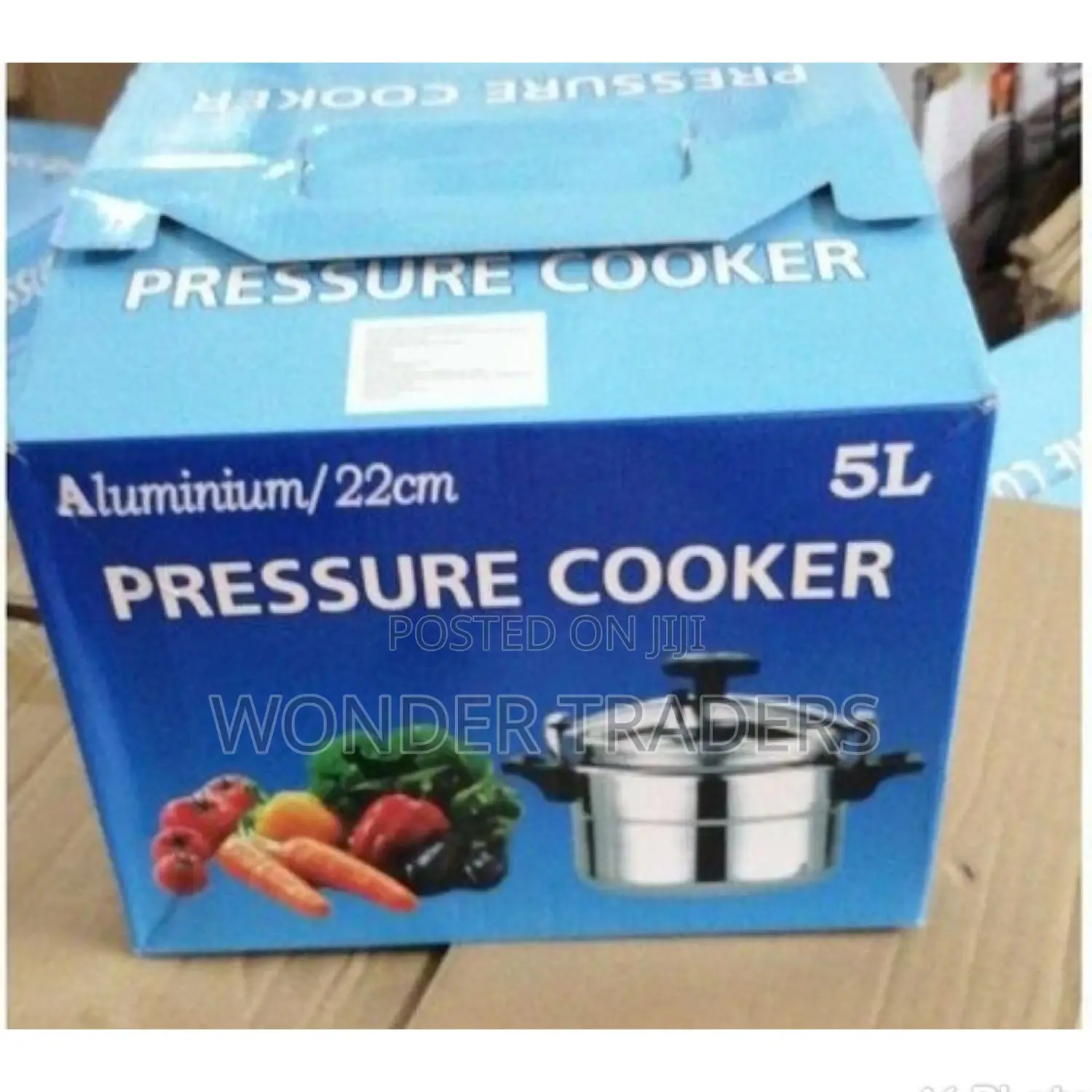 Nunix Aluminium Pressure Cooker Explosion Proof 5 Litres