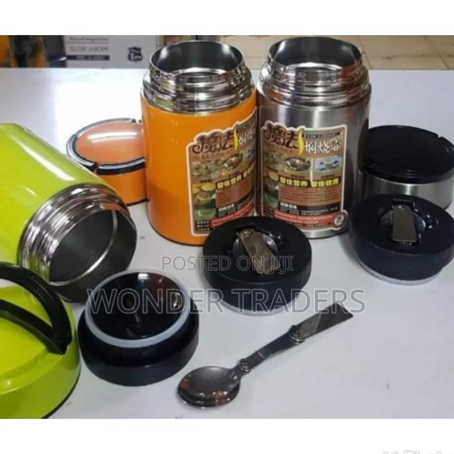 Food Flask-Insulated Vacuum Thermos- 800ml