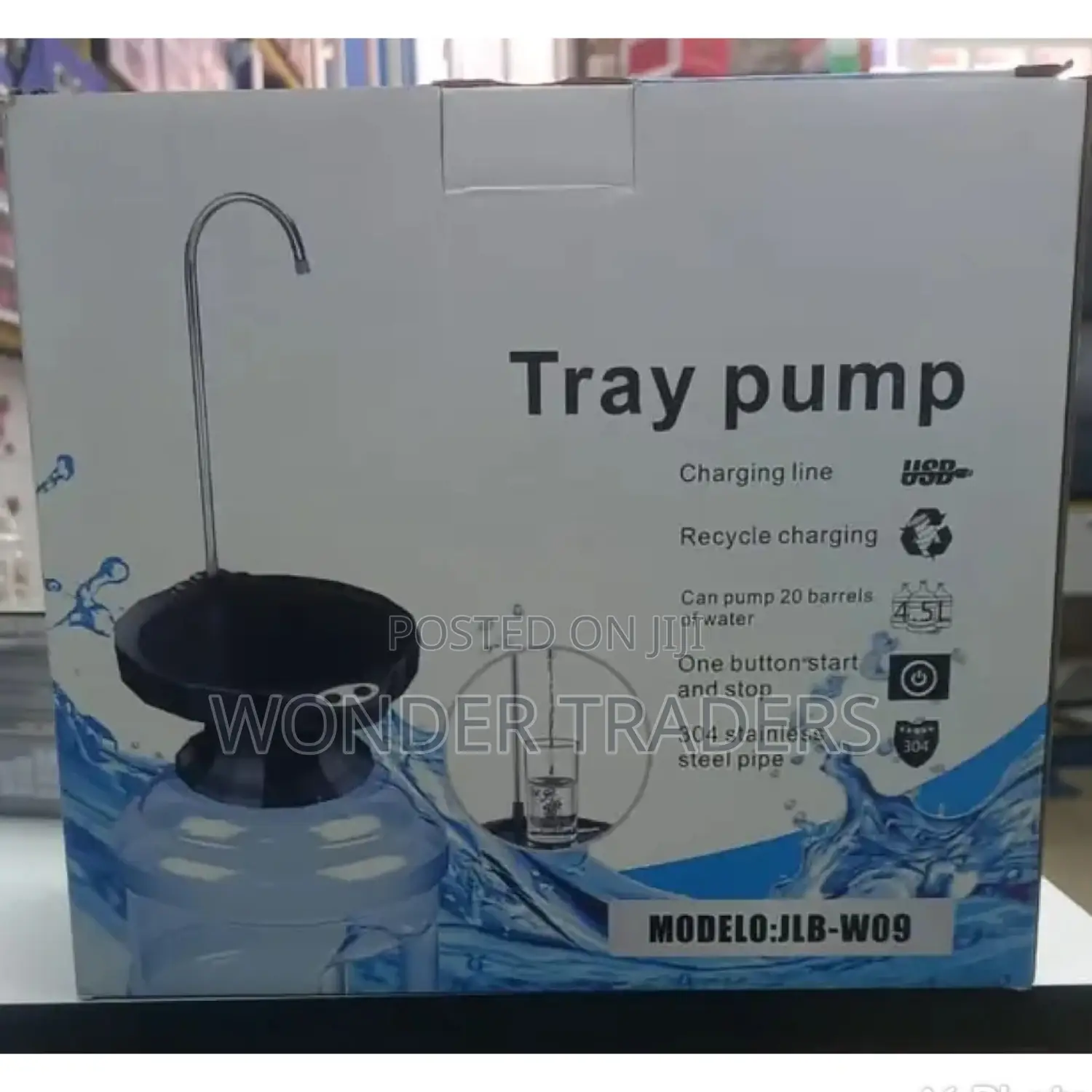 Rechargeable Tray Pump Water Pump