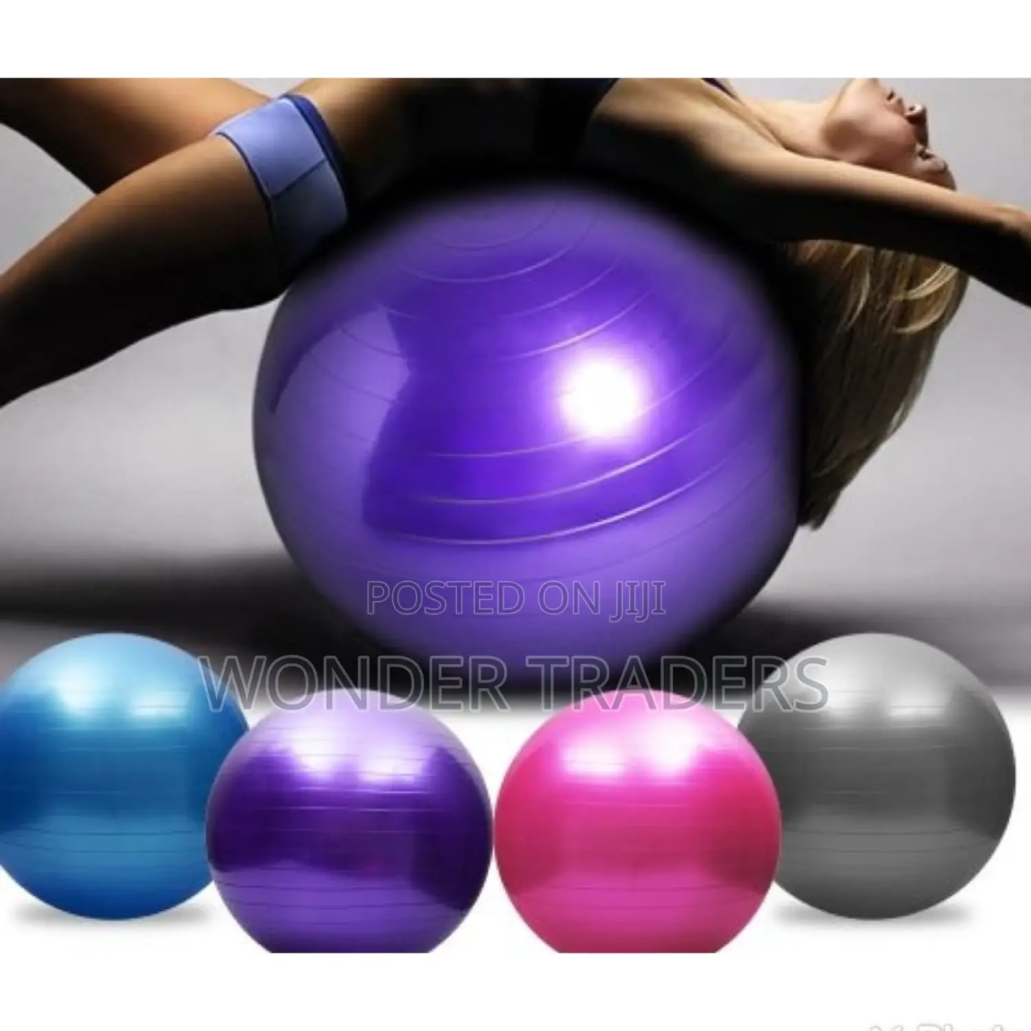 Yoga Exercise Ball Gym Swiss Ball With Hand Pump Fitness