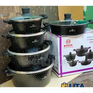 Bosch 10 PCS Non Stick Granite