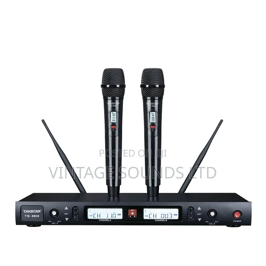 Takstar TS-8808HH | UHF Wireless Handheld Dual Microphone