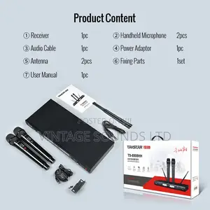 Takstar TS-8808HH UHF Wireless Dual Microphone System