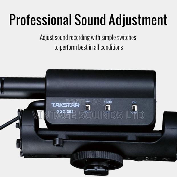 SGC-598 Model Takstar Shotgun Camera Video Microphone - thumbnail 2