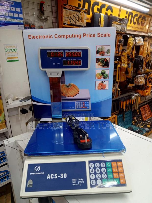 Electronic Digital Weighing Scale Acs 30 Banana - main view