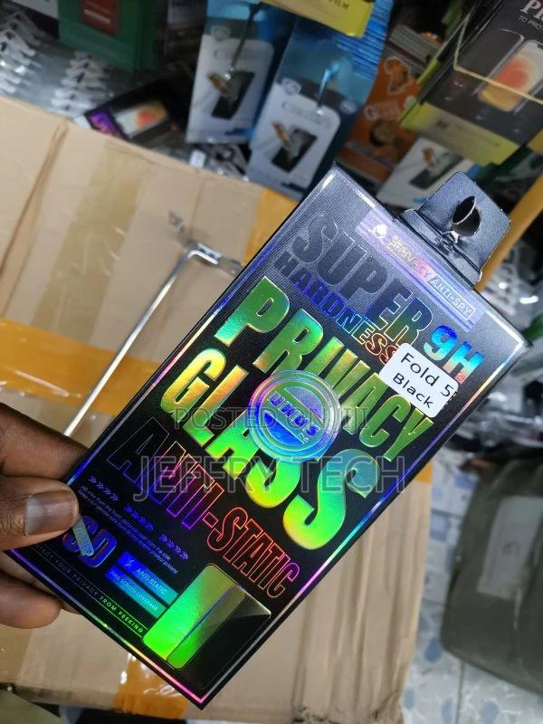 Privacy Screen Protector for Samsung Galaxy Z Fold 5, Anti-S - thumbnail 3