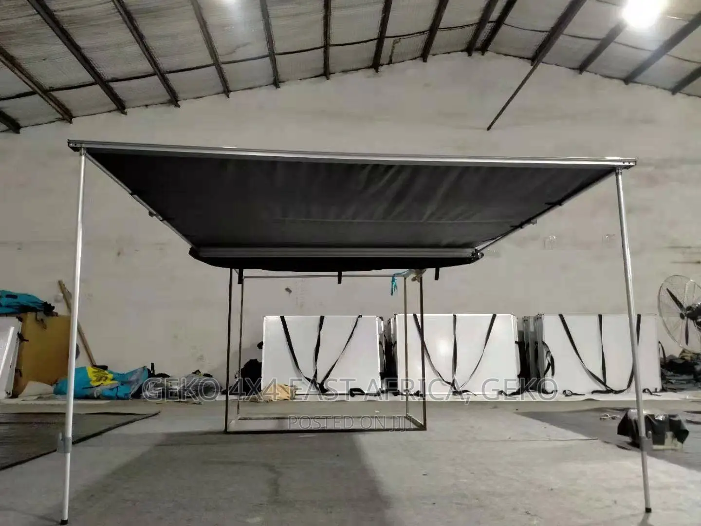 AWNING 180° 2mx2.5m Outdoors Retractable Camping Side Awning