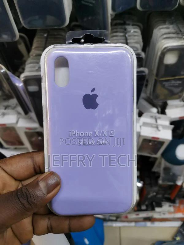 Silicone Case for iPhone X/Xs (Light Purple) - main view