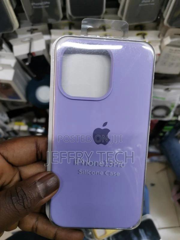 Silicon Back Case for iPhone 13 Pro - Purple - main view