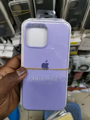 Silicon Back Case for iPhone 13 Pro Max - Purple