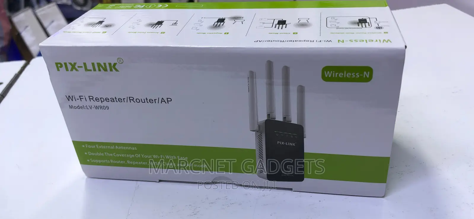 Pix-Link Universal 2.4G Wifi Repeater for Smart Home