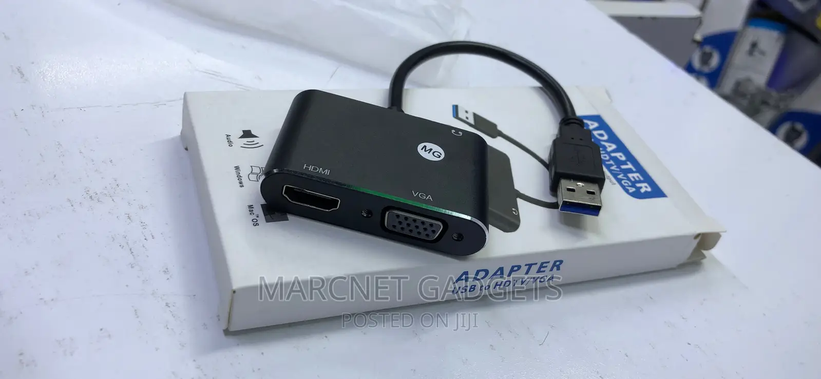 Usb 3.0 to Hdmi + Vga Converter – Cm449 – Ug-20518