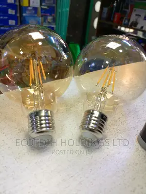 4wts Circular Warm White Filament Bulbs.