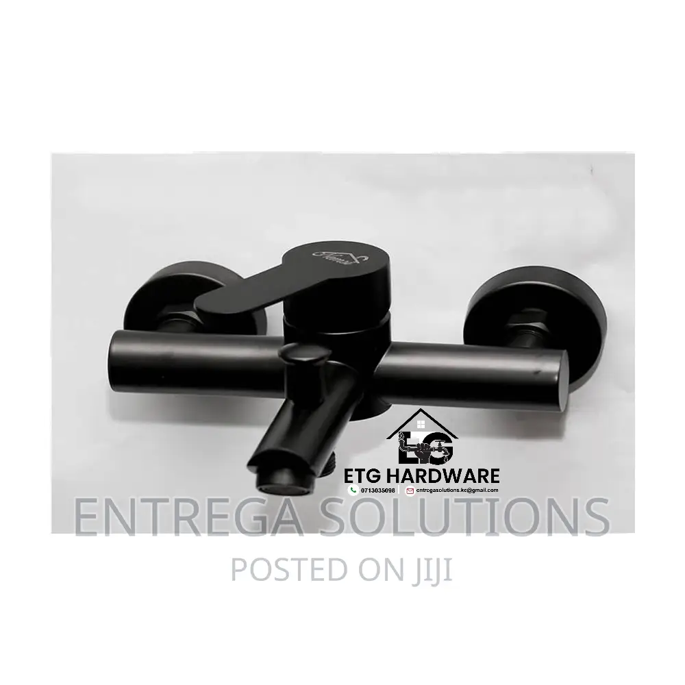 Black Bathtub Mixer in Nairobi Central Plumbing & Water Supply