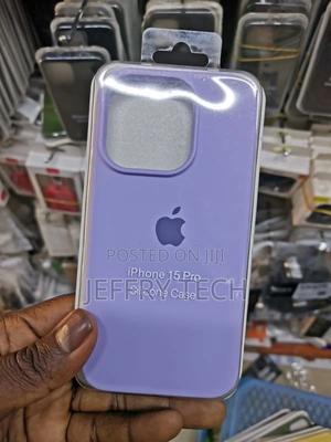 Silicone Case for iPhone 15 Pro – Sleek Protection | Light P - thumbnail 2