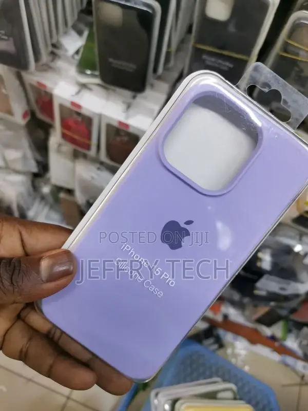 Silicone Case for iPhone 15 Pro – Sleek Protection | Light P
