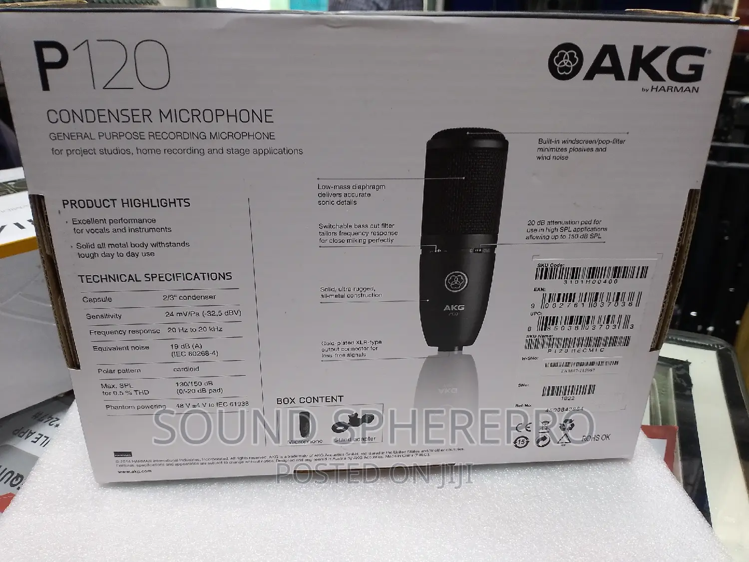 AKG P120 Condenser Microphone