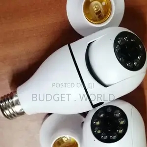 Wireless, Lightbulb Camera With Motion Detection, Two Way