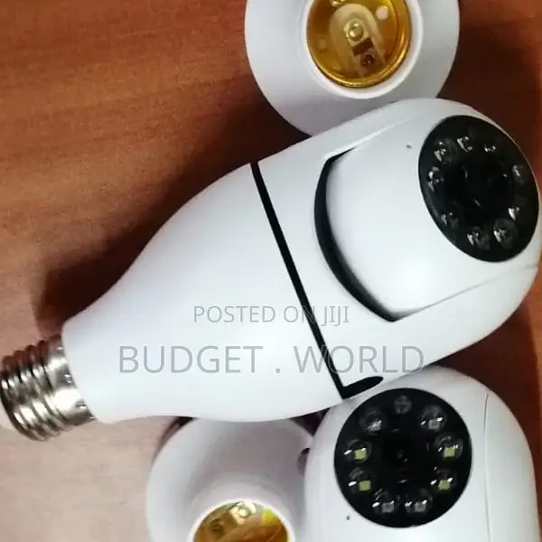 Wireless, Lightbulb Camera With Motion Detection, Two Way