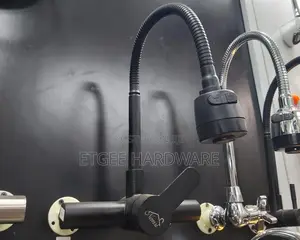 Kitchen Mixer Black With Flexible 3051