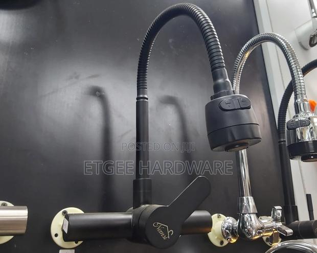 Kitchen Mixer Black With Flexible 3051