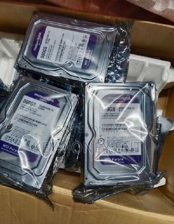 500GB WD PURPLE Surveillance Hard Drive