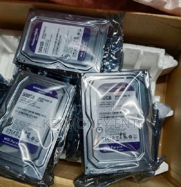 WD Surveillance Hard Disk 500GB for Camera, Desktops - main view