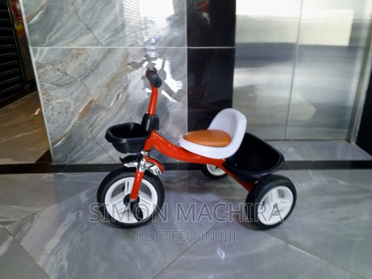 Tricycle With Leather Seat