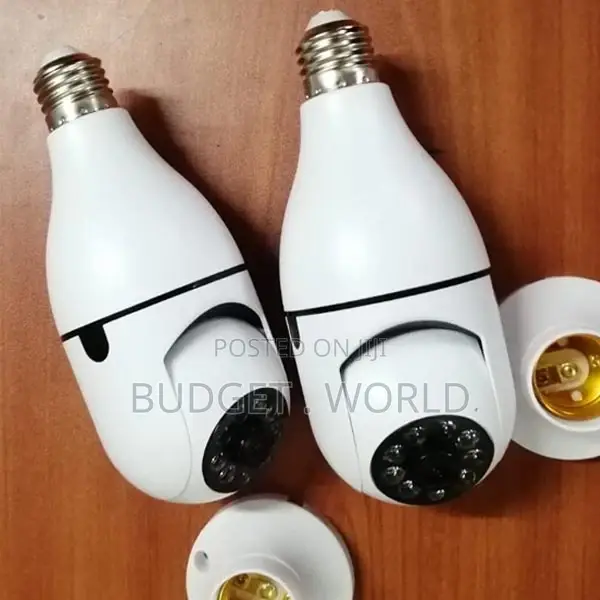 Wifi 360 Degree Light Socket Screw Bulb Security Cameras