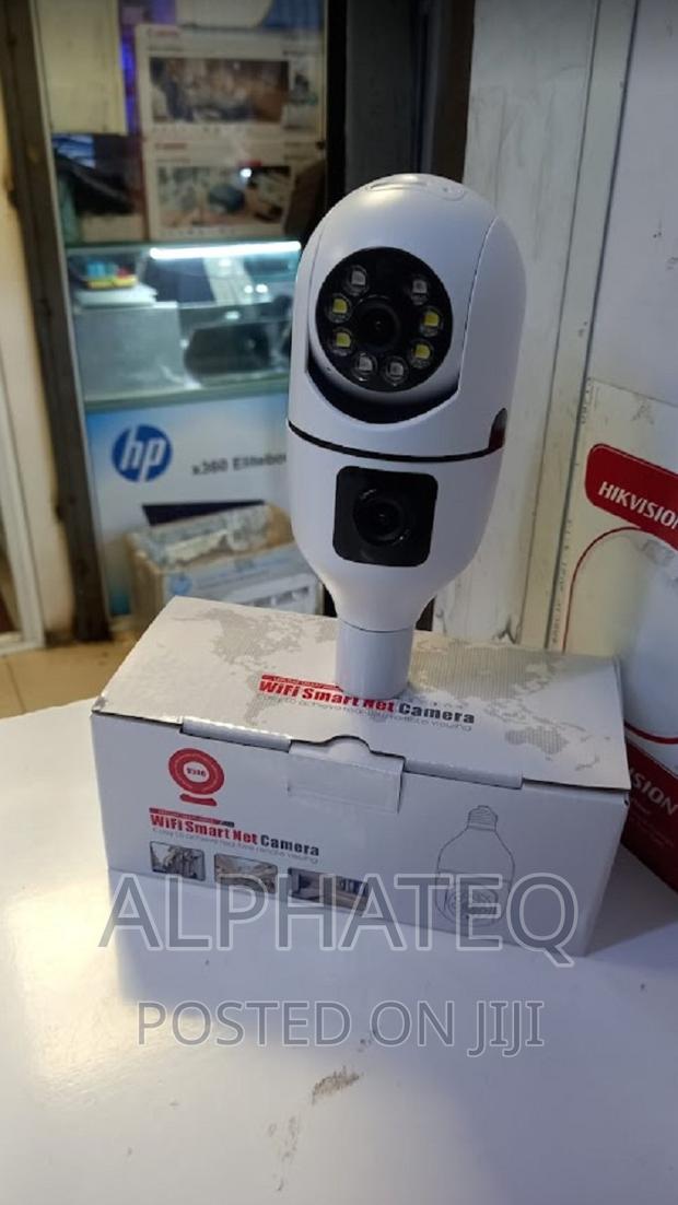 Bulb WIFI Dual 2 Lens Camera | WIFI Smart Camera V380