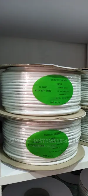 12 Core Alarm Cable White (100m Drum