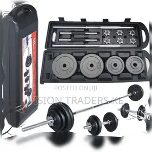 50kgs Barbell and Dumbbell Set✓