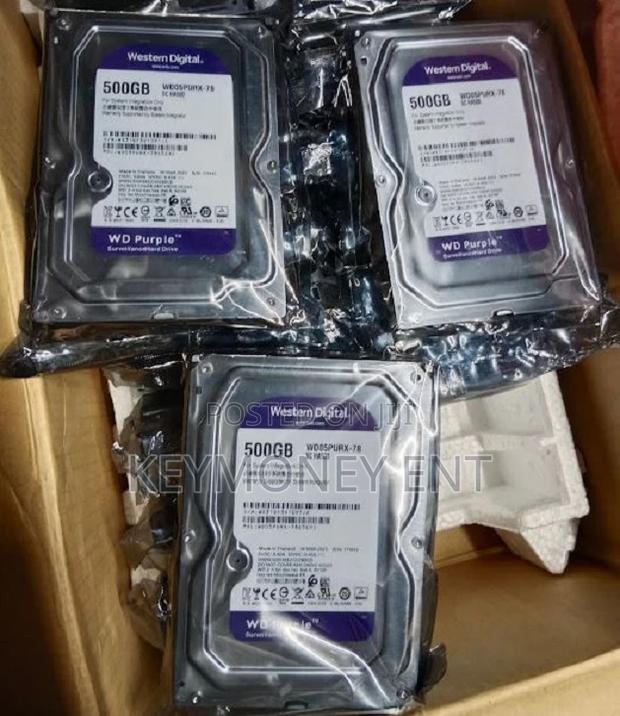 Original WD Purple Surveillance Hard Drive 500GB Sata