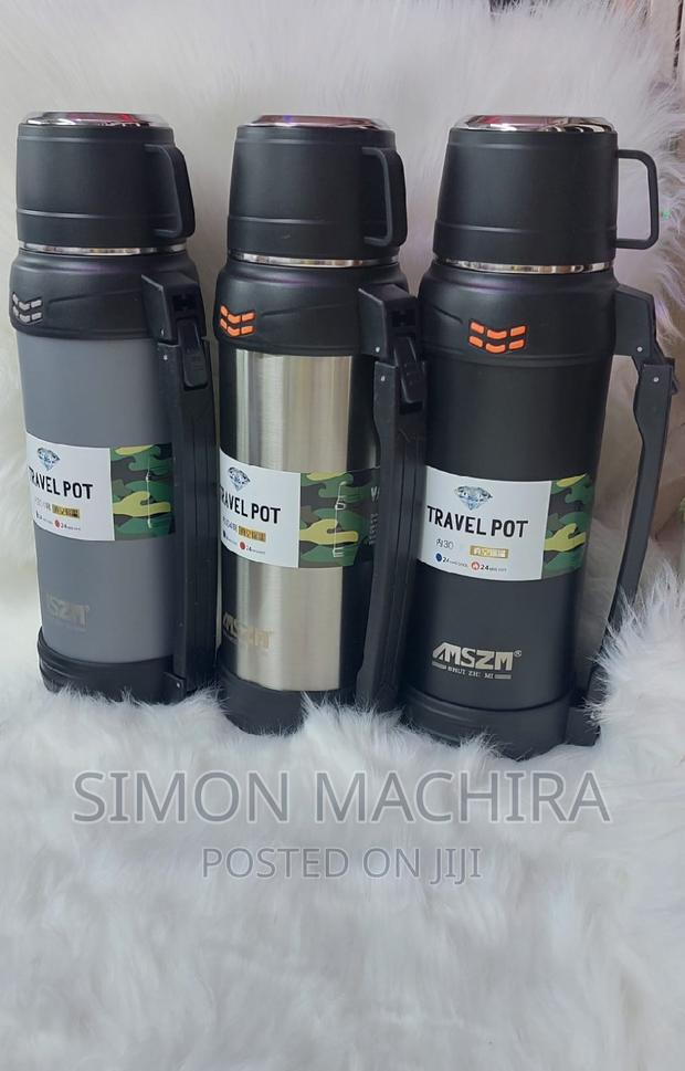 Stainless Steel Insulated Thermos - main view