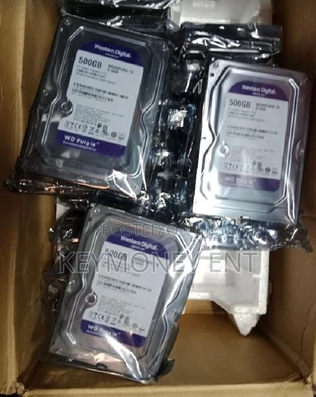 NEW WD Purple Surveillance Hard Disk Sata 500GB HDD