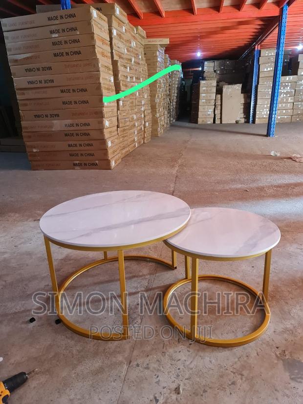 Round Marble Table - main view