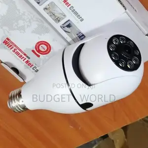 .360 Rotate Auto Tracking -1080p V380 Pro Camera Light Bulb