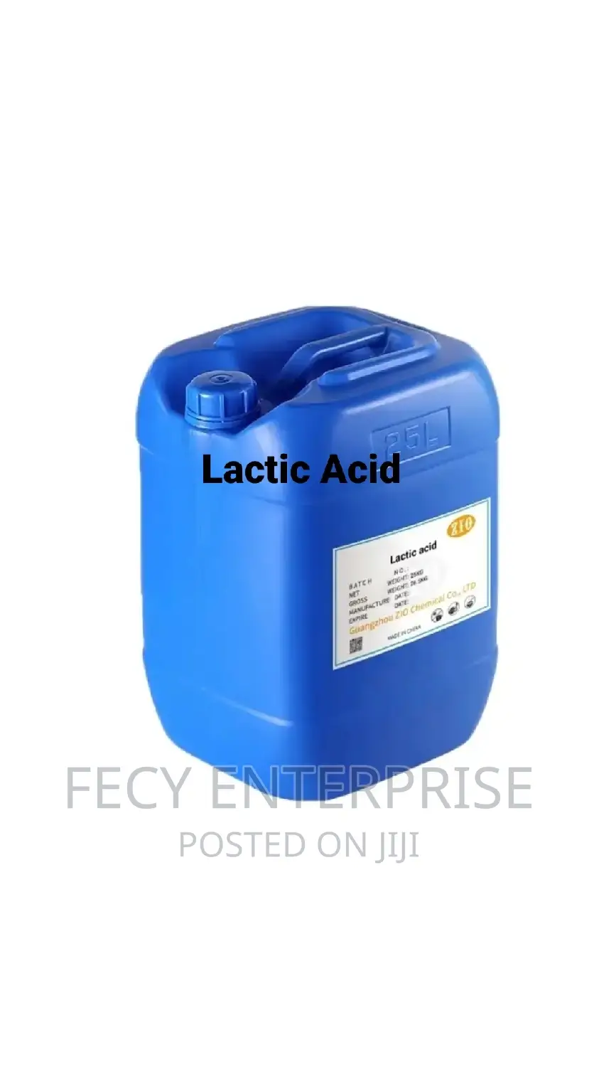 Lactic Acid Available