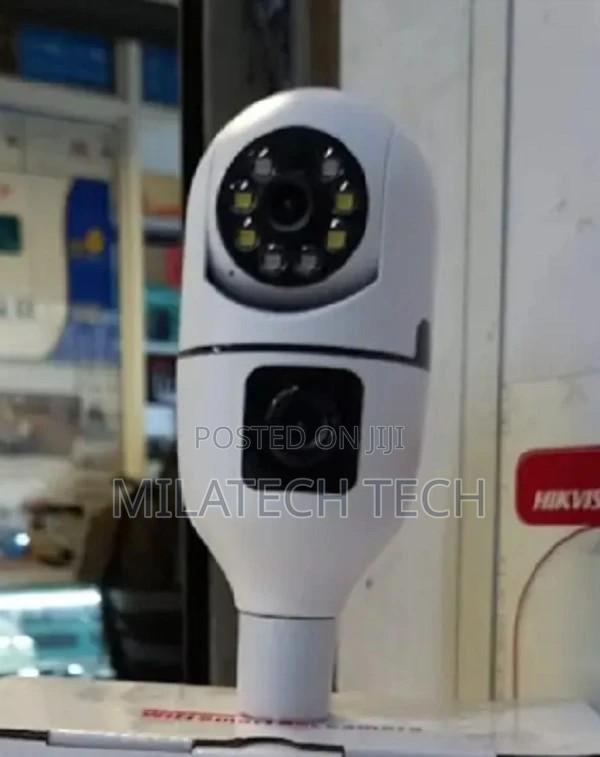 2MP Dual Lens 360° Panoramic Wireless Wifi Security Camera - main view