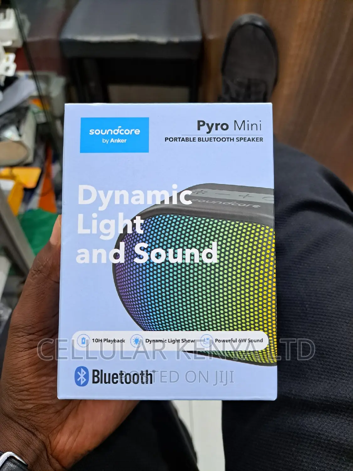 Anker Soundcore Pyro Mini Portable Bluetooth Speaker Black