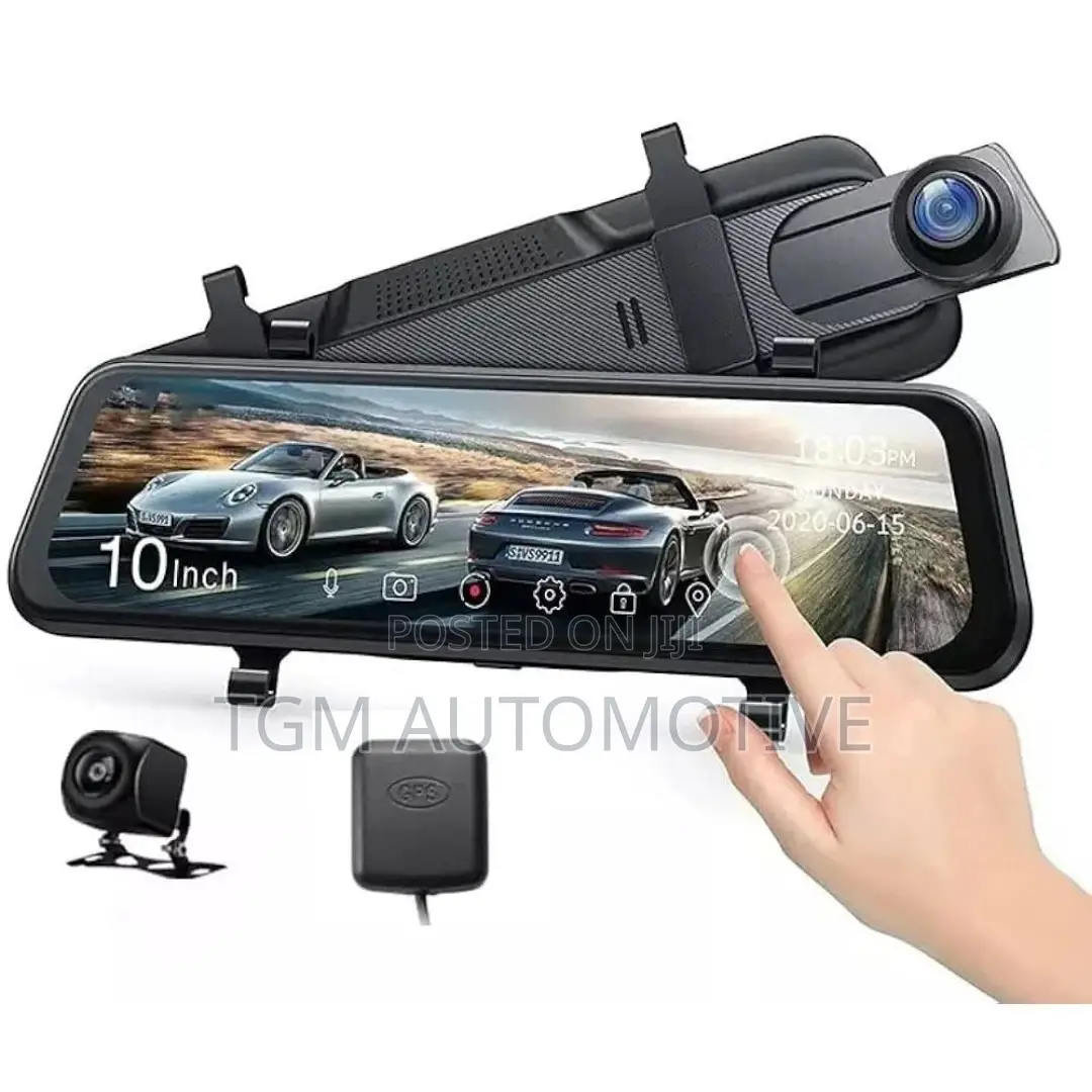 Smart DVR Dash Cam With Reverse Camera