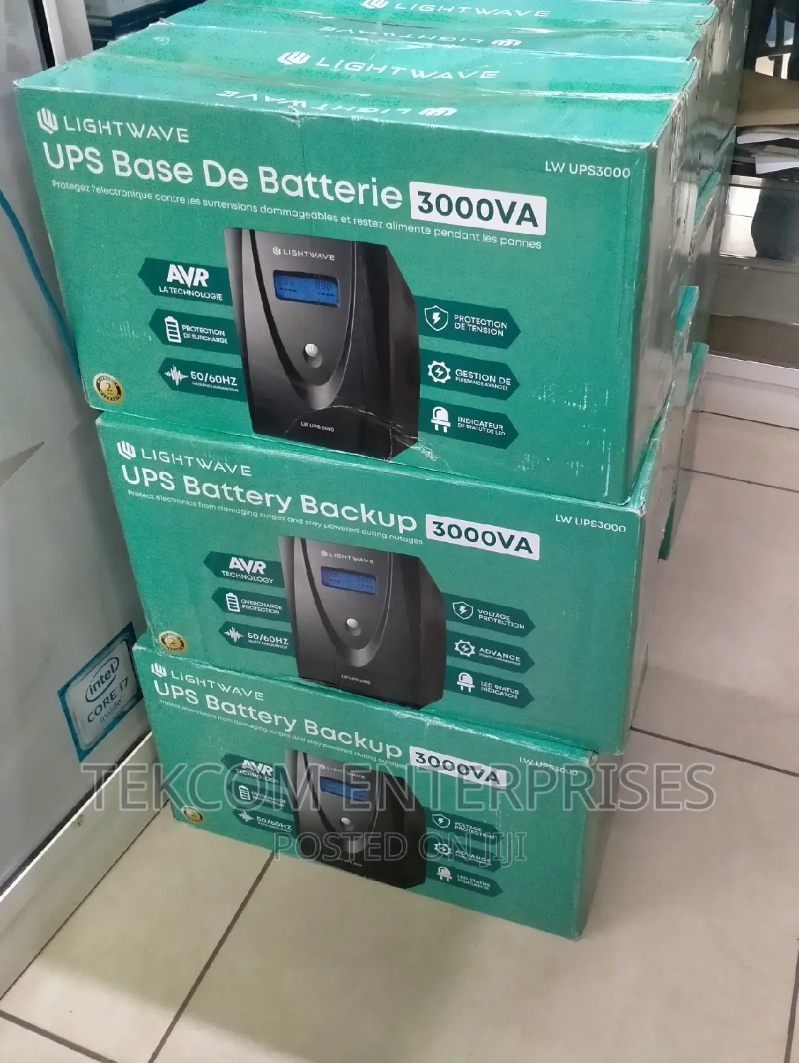 Lightwave (3kva) Ups Battery Backup!! Ups Lightwave 3000va!!