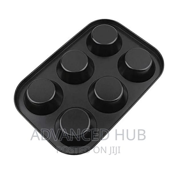6holes Nonstick Cup Cake Tray - thumbnail 2
