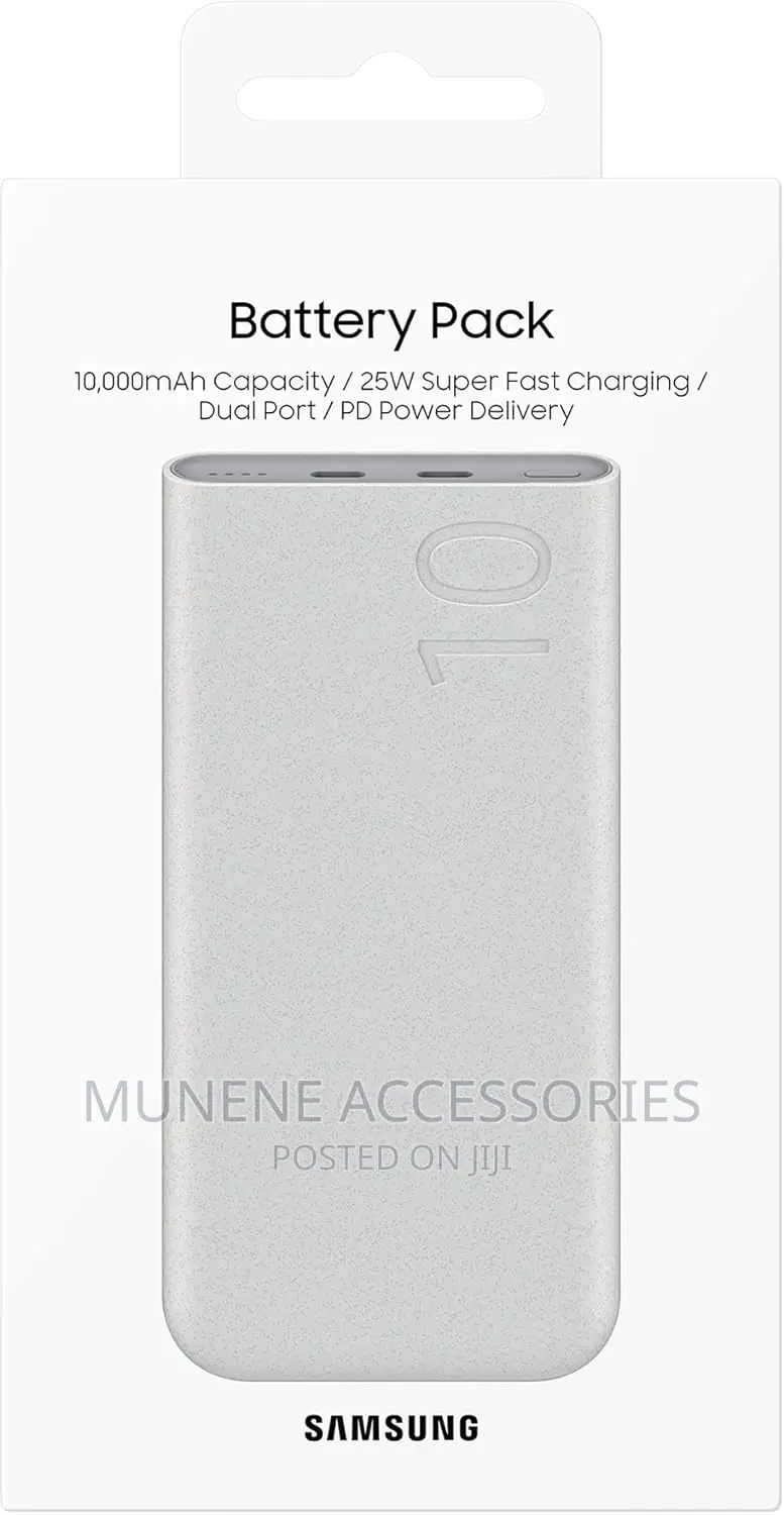 Galaxy 10000mah Power Bank 25w Pd Fast Charging Battery Pack