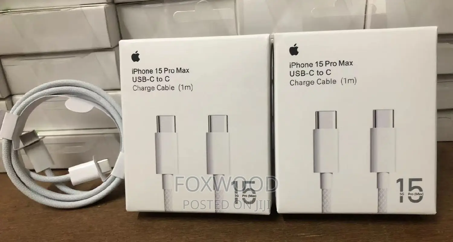 Original iPhone 15 Cable, USB -C to C