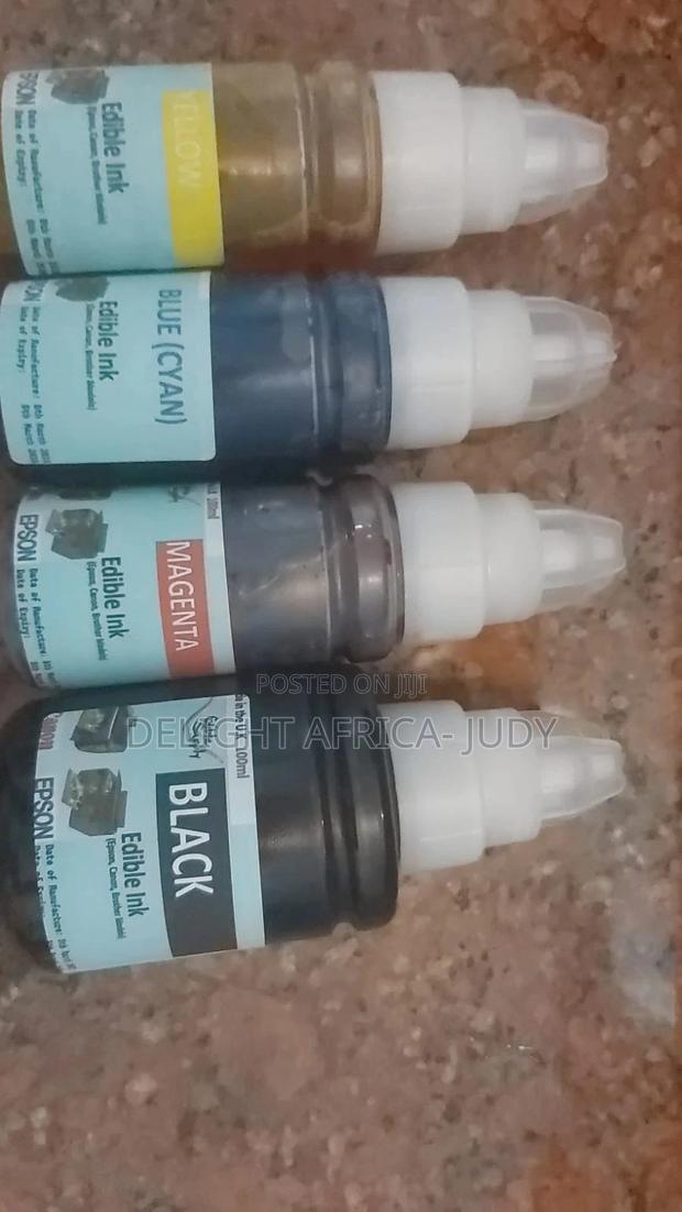 4color Epson Edible Inks 100ml for Edible Printing
