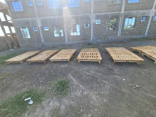 Pallet Bed- 4*6 DYI Pallet Bed. (#HY08)