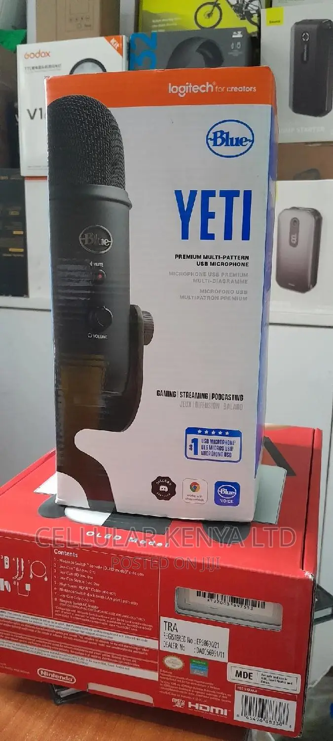 Logitech Blue Yeti Multi Pattern USB Microphone