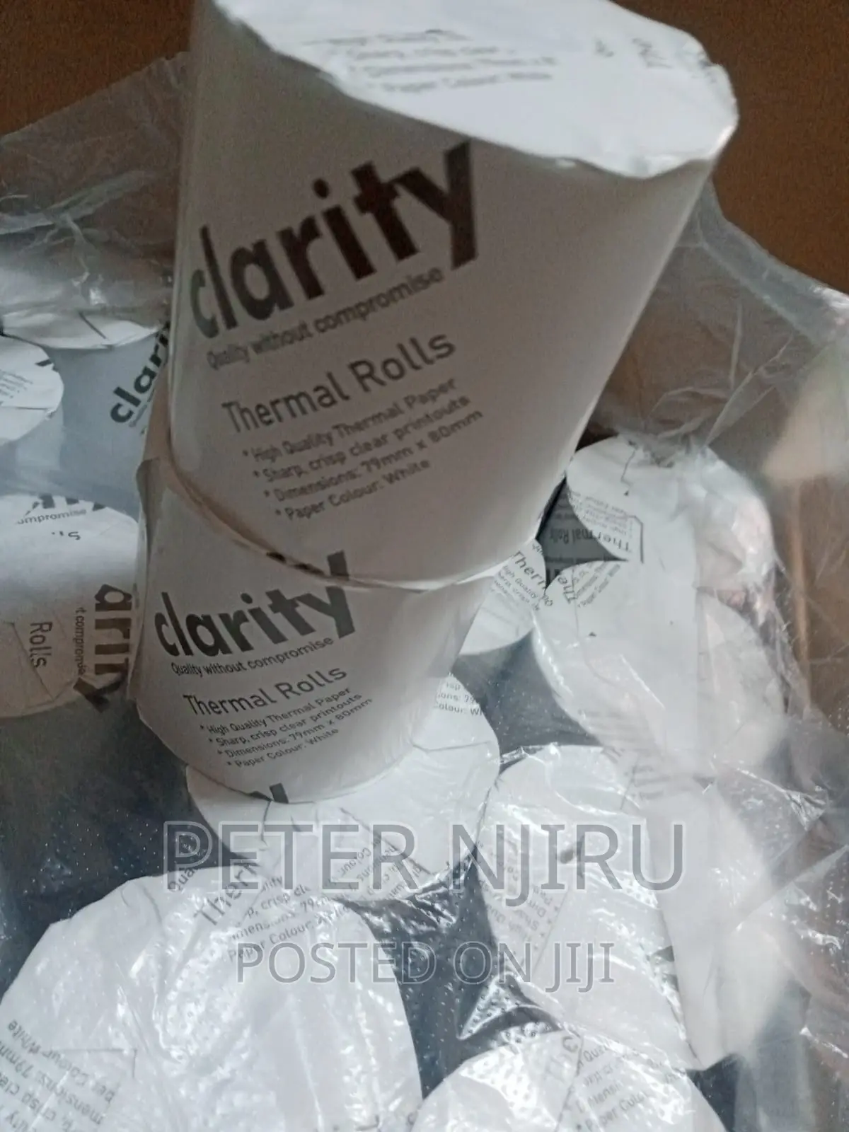 Clarity Thermal Paper Rolls Clarity Thermal Paper Rolls